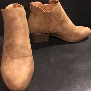 Tan Booties